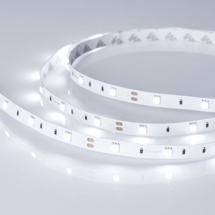 Светодиодная лента RT 2-5000 12V White6000 (5060, 150 LED, LUX) (Arlight, 7.2 Вт/м, IP20)