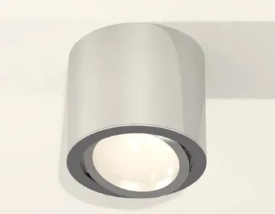 Комплект накладного поворотного светильника XS7405001 PSL серебро полированное MR16 GU5.3 (C7405, N7003)