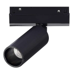 ST807.436.12 Магнитный трековый светильник Черный LED 1*12W 3000K 550Lm Ra>90 IP20 D50xH173 48VV