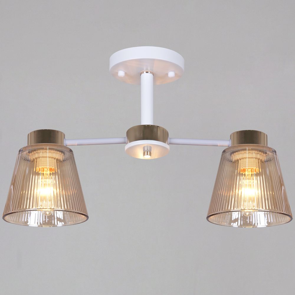 20560-0.3-02 WH+FG светильник потолочный