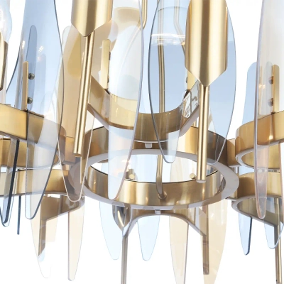 Люстра Crystal Lux CASA SP-PL12 BRASS 1350/312