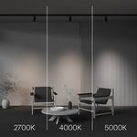 Трековый светильник Focus Led Trinity 2700-5000K 12Вт 36°, TR197-3-12WCCT-M-B. TM Maytoni