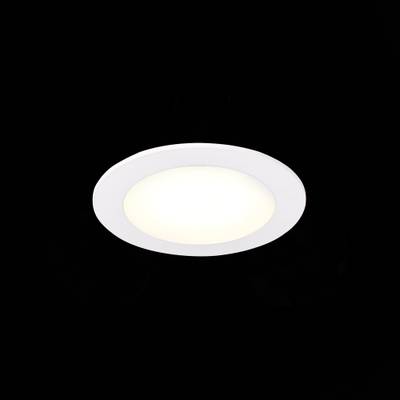 ST209.538.06 Св-к встр. Белый LED 1*6W 3000K 330Lm Ra80 110° IP20 D120xH8 90-265V