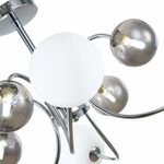 SLE220912-08 Люстра потолочная Хром/Белый, Дымчатый G9 8*5W