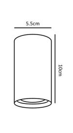 Точечный накладной светильник Arte Lamp UNIX A1516PL-1WH, 1хGU10