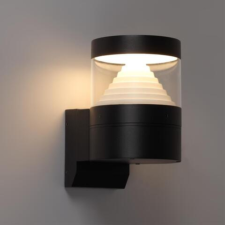7140/20WL NATURE ODL25 669 светильник черный/металл IP54 LED 20W 652Лм 245° 3000K 85-265V HULK