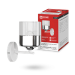 Светильник AURA TESO-WH-E27 100х150х180 настен. под лампу бел. IN HOME 4690612058061