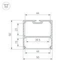 Профиль SL-LINE-5050-LW-2000 ANOD (Arlight, Алюминий)