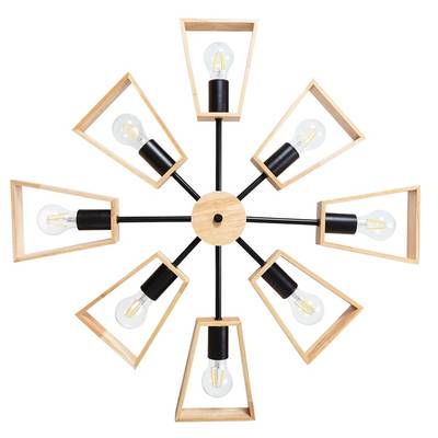 Люстра на штанге Arte Lamp BRUSSELS A8030PL-8BK, 8хE27