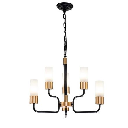Подвесной светильник Escada 2108/6P E14*40W Black/Gold
