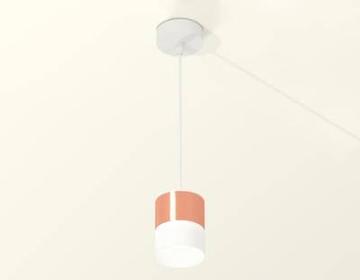 Комплект подвесного светильника GX53 с акрилом XP8122026 PPG/FR/SWH золото розовое полированное/белый матовый/белый песок GX53 (A2331, C8122, N8402)