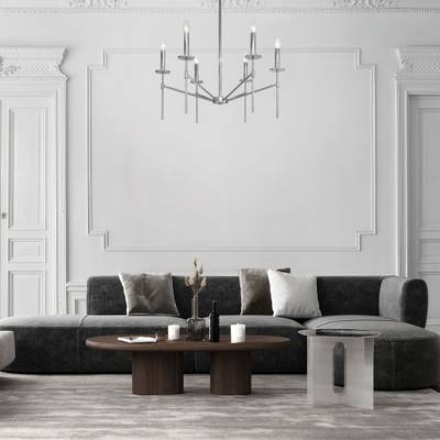 Умная потолочная люстра 60142/6 хром