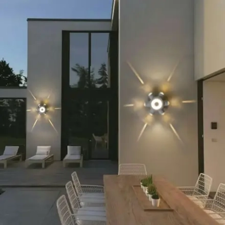 86973-9.2-007U LED2W+6*1W WT светильник настенный Reluce, LED