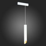 ST508.513.01 Св-к трек. Белый GU10 1*50W  IP20 D60xH400 180-240V Без ламп