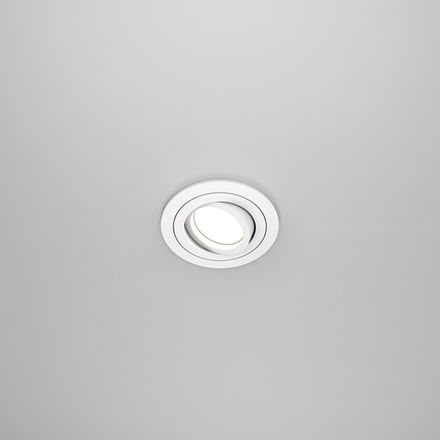 Встраиваемый светильник Atom GU10 1x50Вт DL023-2-01W. TM Maytoni
