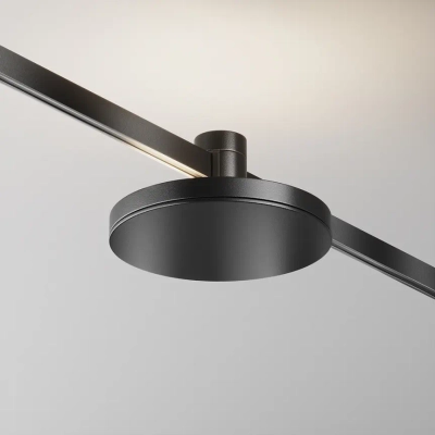 Трековый светильник Плато / Plato Flarity 4000K 7Вт 120°, TR152-1-7W4K-B. TM Maytoni