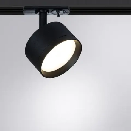 Трековый светильник Arte Lamp INTERCRUS A5547PL-1BK, 1хGX53