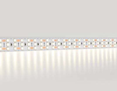 Светодиодная лента трехрядная GS3902 2835 324Led/ 26W m/ 24V IP20 4500K/ 5000*18*1.2mm/ кратность резки 18.5mm (2 конт.)