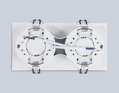 Светильник встраиваемый TN6711/2 WH белый IP44 GX53/2 max 15W 210*105*45