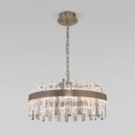 Подвесной светодиодный светильник с хрусталем 417/1