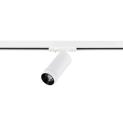 ST385.536.10 Св-к трек. Zoom Белый LED 1*10W 3000K 900Lm Ra 10-55° IP20 D55xH125 220V