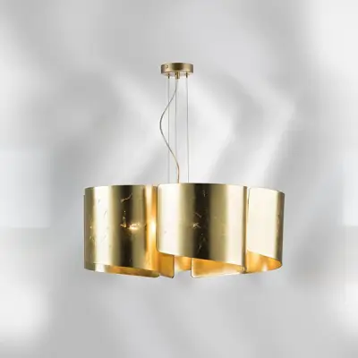 811152 Подвес PITTORE 5х40W E27 GOLDEN Lightstar