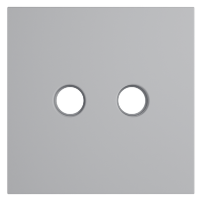 VLS001616 Накладка для розетки телевизионной оконечной TV+SAT, S70 (серый). (ТМ Maytoni)