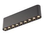 7092/21CL HIGHTECH ODL25 399 Потолочный светильник черный/металл/акрил IP20 LED 21W 3000K 220V SMALL