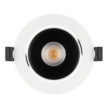 Светильник MS-FORECAST-BUILT-TURN-R102-12W Day4000 (WH-BK, 32 deg, 230V) (Arlight, IP20 Металл, 5 лет)