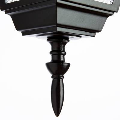 Уличный настенный светильник Arte Lamp BREMEN A1012AL-1BK, 1хE27