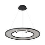 Светильник подвесной Crystal Lux CONTOUR SP50W LED BLACK 3800/250