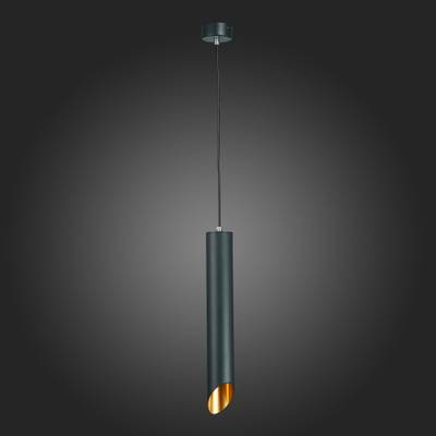 ST152.413.01 Светильник подвесной Черный GU10 1*50W  IP20 D60xH400 220V Без ламп