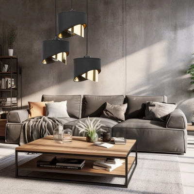 Подвесной светильник 4876 Grant Black, E27х3