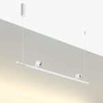 359308 OVER NT24 352 белый Светильник подвесной диммируемый (сенсер) IP20 LED 14W+14W 4000K 220-240V FERMO