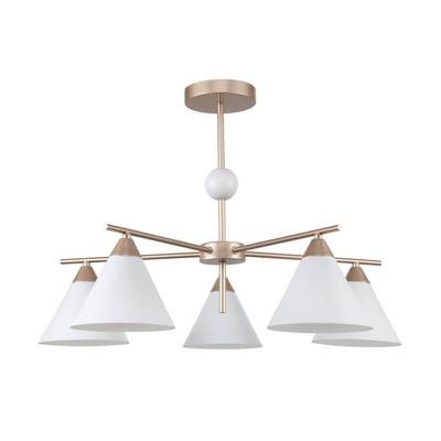 Потолочная люстра Calor 2774-5P, 5*E14*40W. ТМ F-Promo