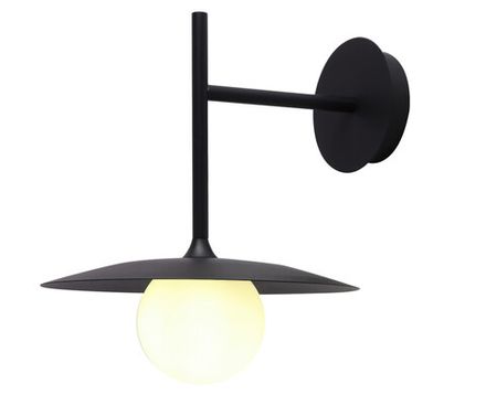 08469W-1,19 Настенный светильник Элисон черный d25 L30 h26 G9 1*10W (Led лампы в комплекте)