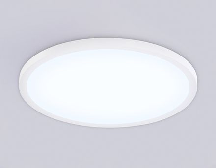Светильник светодиодный ультратонкий FZ1959 WH белый IP54 40W 5000K D470*15 (Без ПДУ)