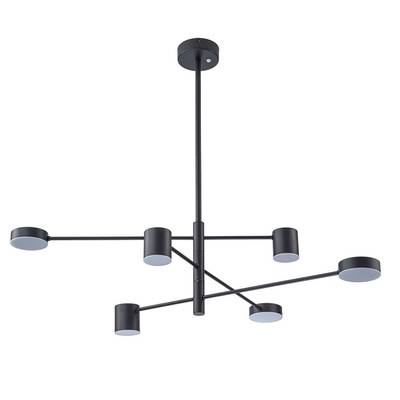 Люстра на штанге Arte Lamp STANLEY A2476PL-40BK, 1хLED
