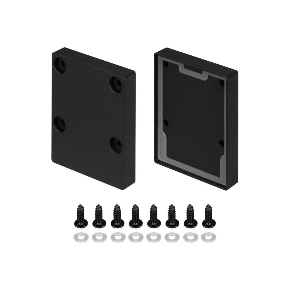 Заглушка IP-LINE-4050 BLACK глухая (Arlight, Металл)