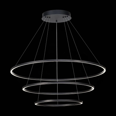 ST605.443.114 Светильник подвесной ST-Luce Черный/Белый LED 1*114W 4000K