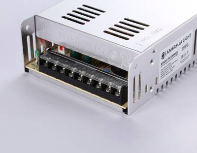 Блок питания для светодиодной ленты 24V 400W 16.7A IP20 90-260V 215*115*50 GS9652