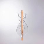 Подвесной светильник Arte Lamp FIORITA A2093SP-1GO, 1хLED