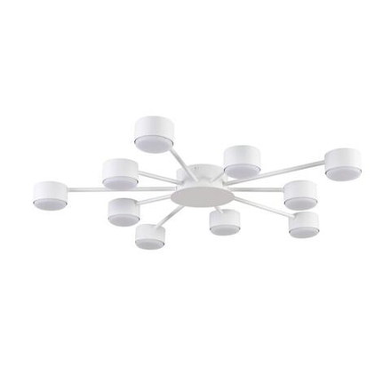 8343/10C COMFI LN26 252 белый, металл Люстра GX53 LED 10*7W 220V TORINA