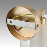 6587/1W MODERNI LN25 91 золото/прозрачный, металл/стекло Бра E14 1*40W 220V VERDI