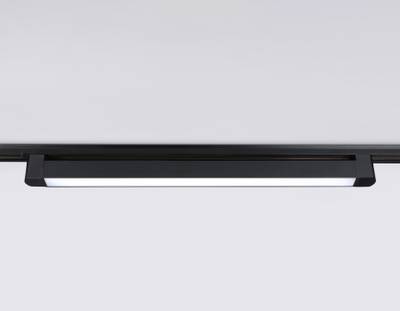 Светильник светодиодный трековый однофазный GL6745 BK черный IP20 40W 4200K 590*35*57