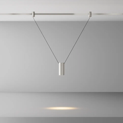 Трековый подвесой светильник Фокус / Focus Led Flarity 3000K 12Вт 36°, TR157-1-12W3K-PT. TM Maytoni