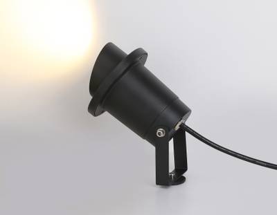 Светильник уличный в грунт ST6339 BK черный IP65 GU10 max 35W D92*315
