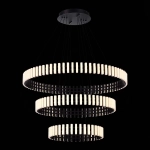 SL6203.403.105 Люстра подвесная ST-Luce Черный/Белый LED 1*105W 3000K