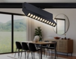 Светильник светодиодный трековый GL6817 BK черный LED 12W 3000K 24° 230*22*87
