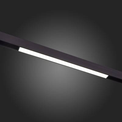 ST360.436.12 Магнитный трековый светильник Черный LED 1*12W 3000K 780Lm Ra&gt;80 120 IP20 L406xW22xH44 48V